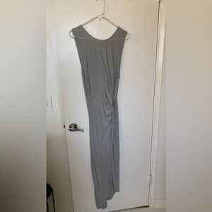 LUSH grey jersey dress.